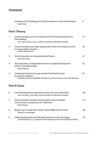 The Challenge Of Social Innovation In Urban Revitalization Design ...