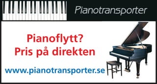 Pianoflytt?
  Pris på direkten
www.pianotransporter.se
 