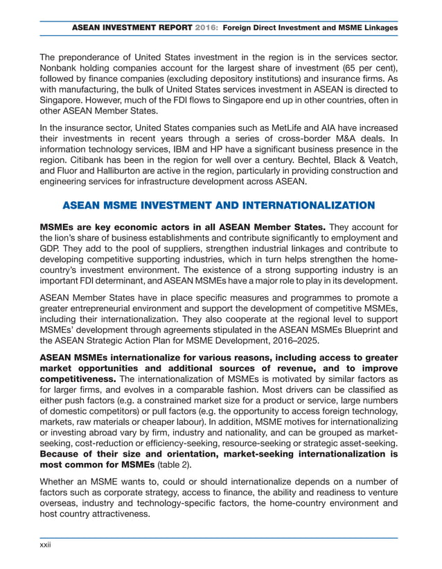 ASEAN Investment Report 2016 of UNCTAD.