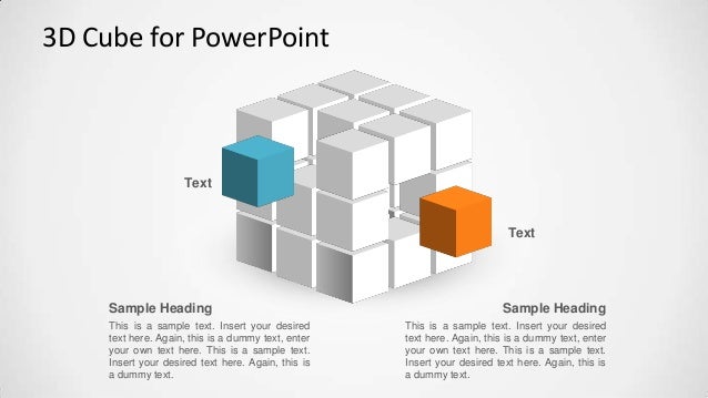 ppt cube