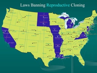 Laws Banning  Reproductive  Cloning 