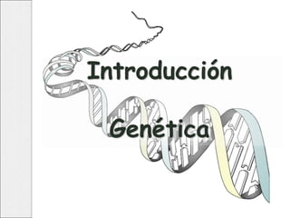 Introducción
Genética
 