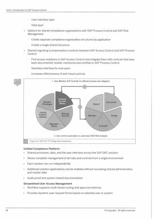 Grc 300 Sap Sccess Control Implementation And Configuration Participant ...