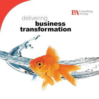 delivering
    business
transformation
 