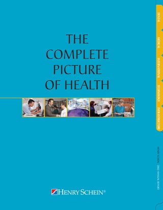 DENTAL   MEDICAL   INTERNATIONAL   TECHNOLOGY   INFRASTRUCTURE   HENRY SCHEIN 2002 ANNUAL REPORT
         OF HEALTH
         COMPLETE
          PICTURE
            THE
 