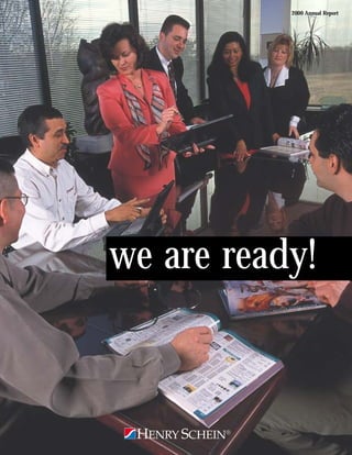 2000 Annual Report




we are ready!
 
