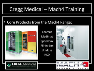 Cregg Medical – Mach4 Robots and Medicines Management | PPT