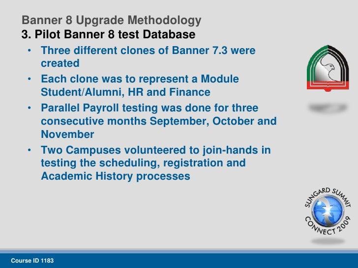 Banner 8 Upgrade At Higher Colleges Of Technology