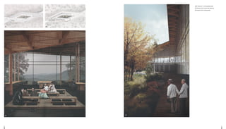 98
_7&7'.Plans F0- F1 of the peace haven
_8.Viewpoint of the ceremonial teahouse
_9.Viewpoint of the inside garden
77 7'7'
8 9
 