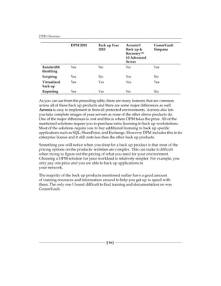 Microsoft Data Protection Manager 2010 Steve Buchanan | PDF