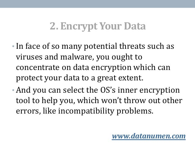 5 Helpful Tricks to Keep Your Data Safe - 웹