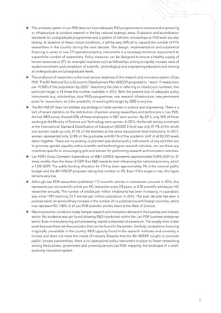 Mapping Research And Innovation In In Lao Peoples Democratic Republic ...