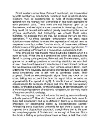 Einsteins Clocks And Poincars Maps Empires Of Time Peter Galison | PDF