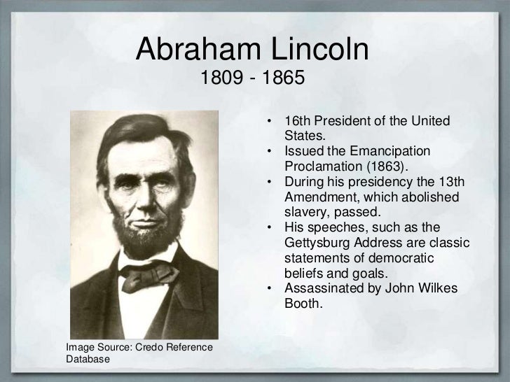 Essays on abraham lincoln