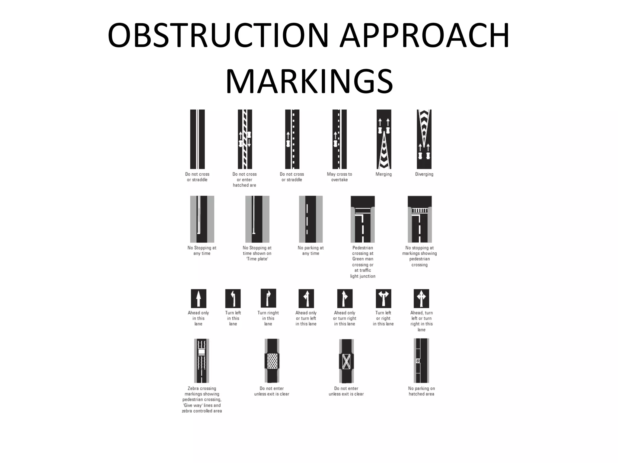 road markings | PPT