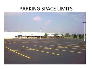 PARKING SPACE LIMITS 