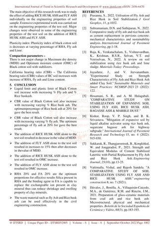 A Comparative Study of using Fly Ash and Rice Husk Ash in Soil ...