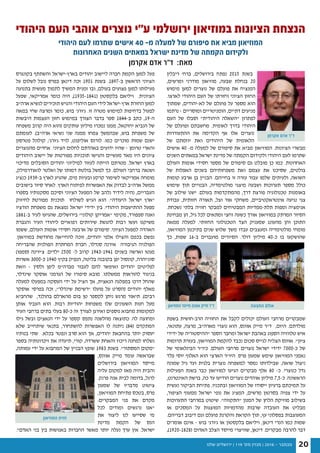 ‫שלנו‬ ‫ירושלים‬ | 119 '‫מס‬ ‫מגזין‬ | 2016 - ‫נובמבר‬ 20
‫ריבלין‬ '‫ברח‬ ,‫בירושלים‬ ‫נפתח‬ 2015 ‫בשנת‬
,‫ומרשים‬ ‫מודרני‬ ‫מוזיאון‬ ,‫שבעה‬ ‫בנחלת‬ 20
‫מימוש‬ ‫למען‬ ‫נוצרים‬ ‫של‬ ‫פועלם‬ ‫את‬ ‫המנציח‬
.‫לארצו‬ ‫היהודי‬ ‫העם‬ ‫של‬ ‫וחזרתו‬ ‫הציוני‬ ‫החזון‬
‫שמתוך‬ ,‫לא-יהודים‬ ‫של‬ ‫פועלם‬ ‫על‬ ‫מספר‬ ‫הוא‬
‫נרתמו‬ – ‫ומוסריים‬ ‫הומניטריים‬ ,‫דתיים‬ ‫מניעים‬
‫העם‬ ‫של‬ ‫וסבלו‬ "‫היהודית‬ ‫"השאלה‬ ‫לפתרון‬
‫של‬ ‫ופועלם‬ ‫מחשבתם‬ .‫לאומית‬ ‫בדרך‬ ‫היהודי‬
‫ההתעוררות‬ ‫את‬ ‫הקדימה‬ ‫אף‬ ‫אלו‬ ‫נוצרים‬
‫של‬ ‫יוזמתם‬ ‫ואת‬ ‫היהודים‬ ‫של‬ ‫הלאומית‬
‫אישים‬ 40 -‫מ‬ ‫למעלה‬ ‫של‬ ‫סיפורם‬ ‫את‬ ‫מביא‬ ‫המוזיאון‬ .‫הציונות‬ ‫מבשרי‬
‫השנים‬ ‫במאתים‬ ‫ישראל‬ ‫מדינת‬ ‫של‬ ‫הקמתה‬ ‫ולקידום‬ ‫היהודי‬ ‫לעם‬ ‫שתרמו‬
‫העולם‬ ‫אומות‬ ‫חסידי‬ ‫מספר‬ ‫של‬ ‫סיפורם‬ ‫גם‬ ‫מובלט‬ ‫כן‬ ‫כמו‬ .‫האחרונות‬
‫של‬ ‫האפלות‬ ‫בשנים‬ ‫משפחותיהם‬ ‫ואת‬ ‫עצמם‬ ‫את‬ ‫שסיכנו‬ ,‫בולטים‬
‫קומות‬ ‫ארבע‬ ‫בן‬ ‫הבניין‬ .‫בחייהם‬ ‫זו‬ ‫עזרה‬ ‫עבור‬ ‫שלמו‬ ‫ולעיתים‬ ,‫השואה‬
‫שימוש‬ ‫תוך‬ ‫הבנויים‬ ,‫מולטימדיה‬ ‫מיצגי‬ ‫ושבעה‬ ‫תערוכות‬ ‫מספר‬ ‫כולל‬
‫של‬ ‫שילוב‬ ‫ישנו‬ .‫בעולם‬ ‫מהמתקדמות‬ ,‫דרך‬ ‫פורצת‬ ‫טכנולוגיה‬ ‫באומנות‬
‫עבודת‬ ,‫חזותית‬ ‫תאורה‬ ,‫וצל‬ ‫אור‬ ‫משחקי‬ ,‫אינטראקטיביים‬ ‫נגיעה‬ ‫צגי‬
.‫נשכחת‬ ‫בלתי‬ ‫חוויה‬ ‫למבקר‬ ‫המבטיחים‬ ‫תלת-ממדיות‬ ‫ומפות‬ ‫אנימציה‬
‫מבחינת‬ ‫הן‬ ,‫גיל‬ ‫לכל‬ ‫ומתאים‬ ‫וחצי‬ ‫כשעה‬ ‫אורך‬ ‫במוזיאון‬ ‫המרתק‬ ‫הסיור‬
‫ממאה‬ ‫למעלה‬ .‫החזותי‬ ‫הטכנולוגי‬ ‫הצד‬ ‫שמעניק‬ ‫מהעונג‬ ‫והן‬ ‫התוכן‬
,‫המוזיאון‬ ‫בתיכנון‬ ‫שנים‬ ‫שלוש‬ ‫משך‬ ‫עבדו‬ ‫ומעצבים‬ ‫מולטימדיה‬ ‫מומחי‬
‫כך‬ ,‫שפות‬ 16-‫ב‬ ‫מועברים‬ ‫הסיורים‬ .‫דולר‬ ‫מיליון‬ 40-‫כ‬ ‫בו‬ ‫שהושקעו‬
‫בשפת‬ ‫הרב-חושית‬ ‫החוויה‬ ‫את‬ ‫לקבל‬ ‫יכולים‬ ‫העולם‬ ‫מרחבי‬ ‫שמבקרים‬
,‫עתונאי‬ ,‫מרצה‬ ,‫מארה"ב‬ ‫נוצרי‬ ‫הוא‬ ,‫אוונס‬ ‫מייק‬ ‫ד"ר‬ ,‫היזם‬ .‫מולדתם‬
‫ידידי‬ ‫של‬ ‫"ההיסטוריה‬ ‫הספר‬ ‫ומחבר‬ ‫ישראל‬ ‫באהבת‬ ‫הספוג‬ ‫טלווזיה‬ ‫איש‬
‫תרומות‬ ‫בעזרת‬ ,‫המוזיאון‬ ‫להקמת‬ ‫נכבד‬ ‫סכום‬ ‫לגייס‬ ‫הצליח‬ ‫אוונס‬ ."‫ציון‬
‫של‬ ‫הבינלאומי‬ ‫כיו"ר‬ .‫העולם‬ ‫מרחבי‬ ‫נוצרים‬ ‫ישראל‬ ‫ידידי‬ 7000-‫כ‬ ‫של‬
‫פלד‬ ‫יוסי‬ ‫האלוף‬ ‫הוא‬ ‫הארצי‬ ‫היו"ר‬ .‫פרס‬ ‫שמעון‬ ‫שימש‬ ‫המוזיאון‬ ‫נאמני‬
‫שמונה‬ ‫גיל‬ ‫ועד‬ ‫בלגית‬ ‫נוצרית‬ ‫למשפחה‬ ‫נמסר‬ ‫שבילדותו‬ ,‫שואה‬ ‫ניצול‬
‫הפעילות‬ ‫בשנת‬ ‫כבר‬ ‫למוזיאון‬ ‫הגיעו‬ ‫מבקרים‬ ‫אלף‬ 80 -‫כ‬ .‫כנוצרי‬ ‫גדל‬
,‫האינטרנט‬ ‫ברשת‬ ,‫כה‬ ‫עד‬ ‫הודיעו‬ ‫נוצרים‬ ‫אוהדים‬ ‫מיליון‬ 7,5-‫כ‬ .‫הראשונה‬
‫נעשית‬ ‫הביקור‬ ‫פתיחת‬ .‫ובתכניו‬ ‫המוזיאון‬ ‫של‬ ‫ייסודו‬ ‫ברעיון‬ ‫תמיכתם‬ ‫על‬
,‫הציפור‬ ‫ממעוף‬ ‫ישראל‬ ‫נופי‬ ‫את‬ ‫המציג‬ ,‫מרשים‬ ‫בסרטון‬ ‫צפיה‬ ‫ידי‬ ‫על‬
‫התערוכות‬ ‫במרחבי‬ ‫שיטוט‬ ."‫"התקווה‬ ‫המנון‬ ‫של‬ ‫הלחן‬ ‫מוזיקת‬ ‫בשילוב‬
‫או‬ ‫המסכים‬ ‫על‬ ‫המוצגות‬ ‫מהדמויות‬ ‫שרבות‬ ‫העובדה‬ ‫את‬ ‫מבליט‬
.‫דבריהם‬ ‫דיבוב‬ ‫וגם‬ ‫פועלם‬ ‫והקרנת‬ ‫הקראת‬ ‫תוך‬ ,‫עץ‬ ‫בפסלוני‬ ‫המעוצבות‬
‫אומרים‬ ‫אינם‬ – ‫בוש‬ '‫ג'ורג‬ ‫או‬ ‫בלקסטון‬ ‫ויליאם‬ ,‫דינאן‬ ‫הנרי‬ ‫כמו‬ ‫שמות‬
,)1920-1828( ‫האדום‬ ‫הצלב‬ ‫מייסד‬ ‫שוויצרי‬ ,‫דינאן‬ .‫מבקרים‬ ‫להרבה‬ ‫דבר‬
‫היהודי‬ ‫העם‬ ‫אוהבי‬ ‫נוצרים‬ ‫ע"י‬ ‫ירושלמי‬ ‫במוזיאון‬ ‫הציונות‬ ‫הנצחת‬
‫היהודי‬ ‫לעם‬ ‫שתרמו‬ ‫אישים‬ 40 -‫מ‬ ‫למעלה‬ ‫של‬ ‫סיפורם‬ ‫את‬ ‫מביא‬ ‫המוזיאון‬
‫האחרונות‬ ‫השנים‬ ‫במאתים‬ ‫ישראל‬ ‫מדינת‬ ‫של‬ ‫הקמתה‬ ‫ולקידום‬
‫אקרמן‬ ‫אדם‬ ‫ד”ר‬ :‫מאת‬
‫בקונגרס‬ ‫והשתתף‬ ‫בארץ-ישראל‬ ‫יהודים‬ ‫ליישוב‬ ‫חברה‬ ‫הקמת‬ ‫למען‬ ‫פעל‬
‫על‬ ‫לשלום‬ ‫נובל‬ ‫בפרס‬ ‫דינאן‬ ‫זכה‬ 1901 ‫בשנת‬ .1897-‫ב‬ ‫הראשון‬ ‫הציוני‬
‫בתנועה‬ ‫מעשית‬ ‫לתמוך‬ ‫המשיך‬ ‫זמנית‬ ‫ובו‬ ,‫בעולם‬ ‫פצועים‬ ‫למען‬ ‫פעילותו‬
‫שפעל‬ ,‫אמריקאי‬ ‫כומר‬ ‫היה‬ ,)1935-1841( ‫בלקסטון‬ ‫ויליאם‬ .‫הציונית‬
‫ארה"ב‬ ‫לנשיא‬ ‫תזכירים‬ ‫והגיש‬ ‫היהודי‬ ‫העם‬ ‫לידי‬ ‫ארץ-ישראל‬ ‫החזרת‬ ‫למען‬
‫במאה‬ ‫שחי‬ ‫ומרצה‬ ‫כומר‬ ,‫בוש‬ '‫ג'ורג‬ .‫זו‬ ‫מטרה‬ ‫למימוש‬ ‫בדחיפות‬ ‫לפעול‬
‫היבשות‬ ‫העצמות‬ ‫חזון‬ ‫במימוש‬ ‫הצורך‬ ‫בדבר‬ ‫ספר‬ 1844-‫ב‬ ‫כתב‬ ,19-‫ה‬
‫משפחה‬ ‫קרוב‬ ‫היה‬ ‫(הוא‬ ‫עותקים‬ ‫מיליון‬ ‫נמכרו‬ ‫ממנו‬ ,‫יחזקאל‬ ‫הנביא‬ ‫של‬
‫לעומתם‬ .)‫ארה"ב‬ ‫נשיאי‬ ‫שני‬ ‫ממנה‬ ‫צמחו‬ ‫שבהמשך‬ ,‫בוש‬ ‫משפחת‬ ‫של‬
‫פטרסון‬ ‫קולונל‬ ,'‫ג'ורג‬ ‫לויד‬ ,‫אוליפנט‬ ‫לורנס‬ :‫כמו‬ ‫מוכרים‬ ‫שמות‬ ‫ישנם‬
‫מהנוצרים‬ ‫אחדים‬ .‫הציוני‬ ‫לחלום‬ ‫באהדתם‬ ‫ידועים‬ ‫שהיו‬ – ‫טרומן‬ ‫והארי‬
‫היהודים‬ ‫יישוב‬ ‫של‬ ‫מפורטות‬ ‫תוכניות‬ ‫והגישו‬ ‫מעשיים‬ ‫מאד‬ ‫היו‬ ‫ציונים‬
‫מדיכוי‬ ‫הסובלים‬ ‫יהודים‬ ‫למיליוני‬ ‫לעזור‬ ‫הייתה‬ ‫מטרתם‬ .‫ישראל‬ ‫בארץ‬
,‫לואודרמילק‬ ‫ואלטר‬ ‫של‬ ‫דמותו‬ ‫בולטת‬ ‫למשל‬ ‫כך‬ .‫העולם‬ ‫ברחבי‬ ‫ושנאה‬
‫כנציג‬ 1939-‫ב‬ ‫לארץ‬ ‫שהגיע‬ ,‫מים‬ ‫ובעיות‬ ‫קרקע‬ ‫לשימור‬ ‫אמריקאי‬ ‫מומחה‬
‫בישובים‬ ‫סיור‬ ‫לאחר‬ .‫הארץ‬ ‫לפיתוח‬ ‫האפשרות‬ ‫את‬ ‫לבדוק‬ ‫ארה"ב‬ ‫ממשל‬
‫בספרו‬ ‫מסקנותיו‬ ‫וסיכם‬ ‫הציוני‬ ‫המפעל‬ ‫של‬ ‫נלהב‬ ‫לידיד‬ ‫נהיה‬ ,‫העבריים‬
‫לחיזוק‬ ‫מפורטת‬ ‫תוכנית‬ ‫לשולחו‬ ‫הגיש‬ ‫הוא‬ ."‫היעודה‬ ‫ישראל‬ ‫"ארץ‬
‫הורציו‬ ‫משפחת‬ ‫גם‬ ‫נמצאת‬ ‫ישראל‬ ‫ידידי‬ ‫בין‬ .‫היהודי‬ ‫ההתישבות‬ ‫מפעל‬
1881-‫ב‬ ‫לעיר‬ ‫שהגיעו‬ ,‫בירושלים‬ "‫קולוני‬ ‫"אמריקן‬ ‫מקימי‬ ,‫ספפורד‬ ‫ואנה‬
‫והגברת‬ ‫העיר‬ ‫ליהודי‬ ‫רפואיים‬ ‫שירותים‬ ‫להגשת‬ ‫רבות‬ ‫ועשו‬ ‫משיקגו‬
‫ששמו‬ ,‫העולם‬ ‫אומות‬ ‫חסידי‬ ‫ארבעה‬ ‫של‬ ‫סיפורם‬ .‫הציוני‬ ‫למפעל‬ ‫האהדה‬
.‫במוזיאון‬ ‫מחודשת‬ ‫להחייאה‬ ‫זוכה‬ ,‫יהודים‬ ‫אלפי‬ ‫והצילו‬ ‫בכפם‬ ‫נפשם‬
‫שהבריחה‬ ‫הפולנית‬ ‫המחתרת‬ ‫חברת‬ ,‫סנדלר‬ ‫אירנה‬ ‫הגיבורה‬ ‫הפולניה‬
)‫(סמפו‬ ‫צ'יוינה‬ .‫ילדים‬ 2500 -‫ל‬ ‫קרוב‬ 1943-1941 ‫בשנים‬ ‫וארשה‬ ‫מגטו‬
‫אשרות‬ 3000-‫כ‬ 1940 ‫בקיץ‬ ‫הנפיק‬ ,‫בליטה‬ ‫בקובנה‬ ‫יפן‬ ‫קונסול‬ ,‫סוג'יהרה‬
‫וזאת‬ – ‫ולסין‬ ‫ליפן‬ ‫מברה"מ‬ ‫לעבור‬ ‫להם‬ ‫ואיפשר‬ ‫יהודים‬ ‫לפליטים‬
,‫שינדלר‬ ‫אוסקר‬ ‫הגרמני‬ ‫של‬ ‫סיפורו‬ ‫מובא‬ .‫ממשלתו‬ ‫להוראות‬ ‫בניגוד‬
‫למעלה‬ ‫במפעלו‬ ‫העסקה‬ ‫ידי‬ ‫על‬ ‫הציל‬ ‫אך‬ ,‫הנאצית‬ ‫במפלגה‬ ‫דרכו‬ ‫שהחל‬
‫אוסקר‬ ‫בפרסי‬ ‫זכה‬ ,"‫שינדלר‬ ‫"רשימת‬ ‫פועלו‬ ‫על‬ ‫(הסרט‬ ‫יהודים‬ ‫מאלף‬
‫שהחביא‬ ,‫בהולנד‬ ‫מהארלם‬ ‫בום‬ ‫טן‬ ‫לקספר‬ ‫ניתן‬ ‫מרגש‬ ‫תיאור‬ .)‫רבים‬
‫אותן‬ ‫העביר‬ ‫הוא‬ .‫רבות‬ ‫יהודיות‬ ‫משפחות‬ ‫שלו‬ ‫השעונים‬ ‫חנות‬ ‫מעל‬
‫העיר‬ ‫ברחבי‬ ‫בתים‬ ‫בעלי‬ 80-‫כ‬ ‫זה‬ ‫לצורך‬ ‫ואירגן‬ ‫נוספים‬ ‫מחבוא‬ ‫למקומות‬
‫גילו‬ ‫ובשל‬ ‫הנאצים‬ ‫ידי‬ ‫על‬ ‫קספר‬ ‫נתפס‬ ‫מהלשנה‬ ‫כתוצאה‬ .‫לה‬ ‫ומחוצה‬
‫שלא‬ ‫שיתחייב‬ ‫בתנאי‬ ,‫להשתחרר‬ ‫האפשרות‬ ‫לו‬ ‫ניתנה‬ )84( ‫המתקדם‬
‫בנותיו‬ ‫שתי‬ .‫בכלא‬ ‫ונפטר‬ ‫סרב‬ ‫הוא‬ ‫אך‬ ,‫יהודים‬ ‫בהחבאת‬ ‫יותר‬ ‫יעסוק‬
‫בספר‬ ‫זיכרונותיה‬ ‫את‬ ‫תיעדה‬ ,‫קורי‬ ,‫ששרדה‬ ‫והאחת‬ ‫ריכוז‬ ‫למחנה‬ ‫נשלחו‬
,‫עמותה‬ ‫ידי‬ ‫על‬ ‫המחבוא‬ ‫של‬ ‫הבניין‬ ‫שופץ‬ 1983 ‫בשנת‬ ."‫המסתור‬ ‫"מקום‬
,‫אוונס‬ ‫מייק‬ ‫עומד‬ ‫שבראשה‬
‫בירושלים‬ ‫המוזיאון‬ ‫מייסד‬
‫עליה‬ ‫למקום‬ ‫מאז‬ ‫היה‬ ‫והבית‬
.‫פרנק‬ ‫אנה‬ ‫לבית‬ ‫בדומה‬ ,‫לרגל‬
‫שמעון‬ ‫של‬ ‫מדבריו‬ ‫ציטוט‬
,‫המוזיאון‬ ‫פתיחת‬ ‫בטכס‬ ,‫פרס‬
:‫המבקרים‬ ‫פני‬ ‫את‬ ‫מקדם‬
‫לכל‬ ‫ומודים‬ ‫נרגשים‬ ‫"אנו‬
‫את‬ ‫ליצור‬ ‫לנו‬ ‫שסייעו‬ ‫מי‬
‫מדינת‬ ‫הקמת‬ ‫של‬ ‫הנס‬
."‫האדם‬ ‫בני‬ ‫בין‬ ‫באנושות‬ ‫החברות‬ ‫מאשר‬ ‫יותר‬ ‫נעלה‬ ‫ערך‬ ‫אין‬ .‫ישראל‬
‫המוזיאון‬ ‫מייסד‬ ‫אוונס‬ ‫מייק‬ ‫ד"ר‬ ‫התצוגה‬ ‫אולם‬
‫המוזיאון‬ ‫חזית‬
‫אקרמן‬ ‫אדם‬ ‫ד”ר‬
 