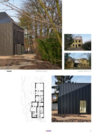 5
roof plan1st floor 2nd floor
1’
| WinneR | INDIVIDUAL HOUSING ARCHIZINC TROPHY N°6 |
 