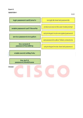 Exam G

QUESTION 1
             Q G1




Answer:
 