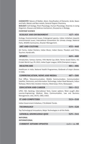 General Knowledge 2016 For Competitive Exams Disha | PDF