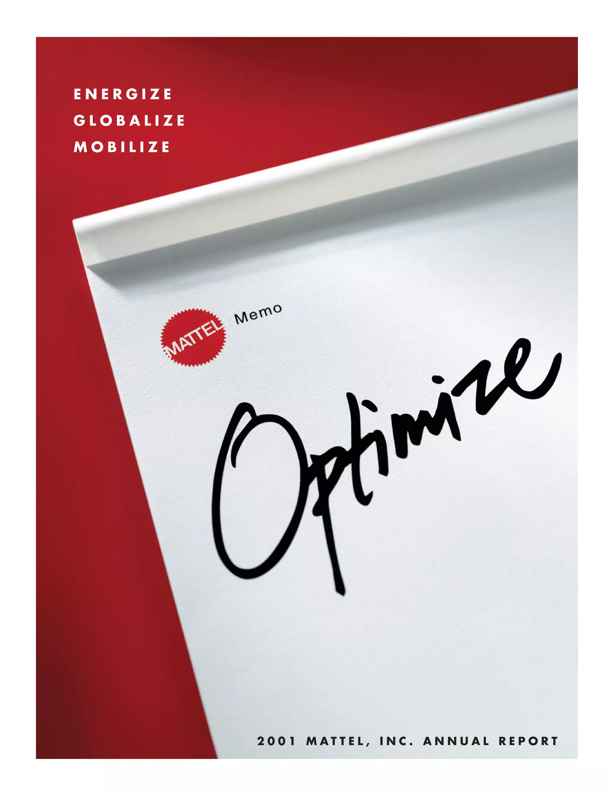 mattel annual reports 2002