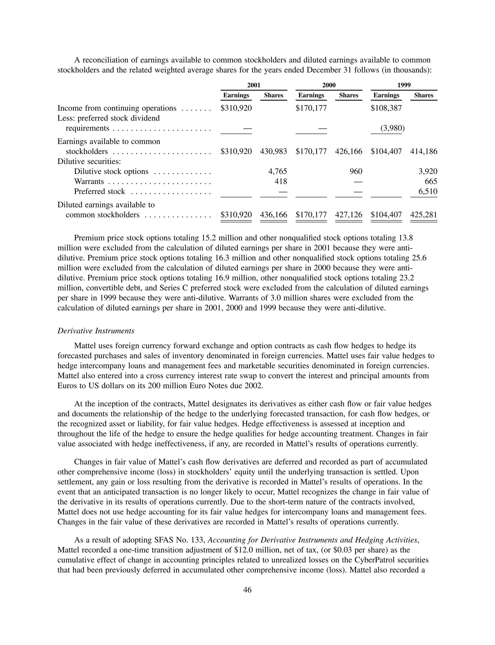 mattel annual reports 2002