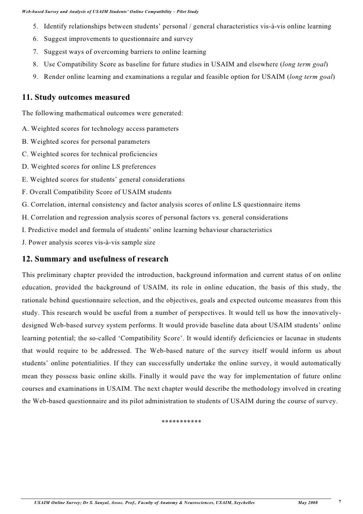 online medical questionnaire