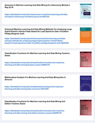 Machine Learning And Data Mining For Emerging Trend In Cyber Dynamics ...