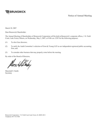 brunswick 2007_Proxy