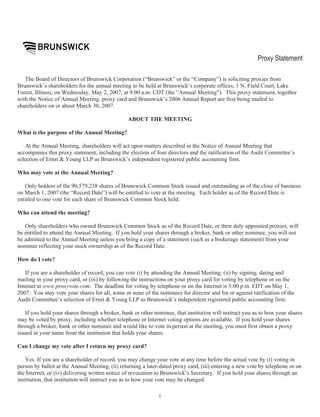 brunswick 2007_Proxy