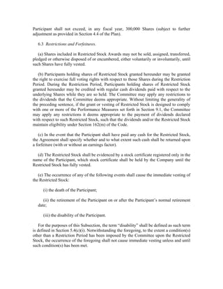 shaw group  employee_compensation