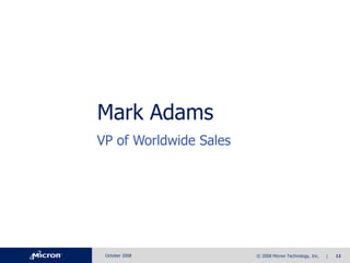 Micron Q4-08slides