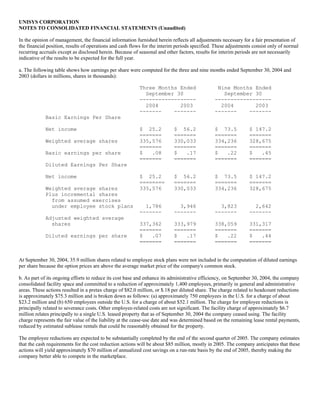unisys 3Q04_10Q