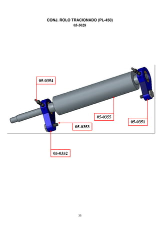 CONJ. ROLO TRACIONADO (PL-450)
               05-5028




05-0354




                              05-0355
                                        05-0351
                    05-0353




          05-0352




                     35
 