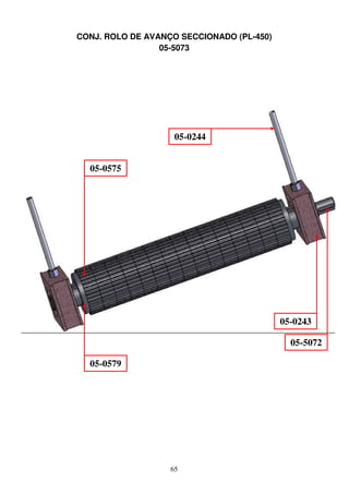 CONJ. ROLO DE AVANÇO SECCIONADO (PL-450)
                 05-5073




                    05-0244


  05-0575




                                           05-0243

                                             05-5072

  05-0579




                   65
 