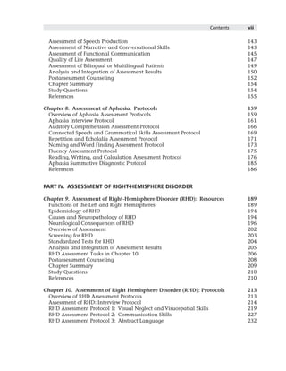 Assessment Of Communication Disorders In Adults Resources And Protocols ...