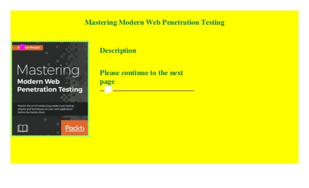 Testing Testing