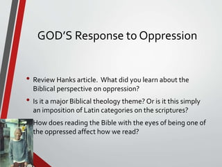TUL 500-3 From Slave People to People of God | PPTX