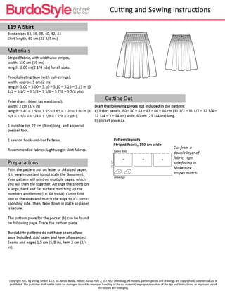 Shirred Skirt, Fusta tipar croitorie gratuit