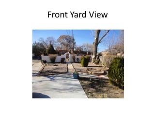 Front Yard View
 