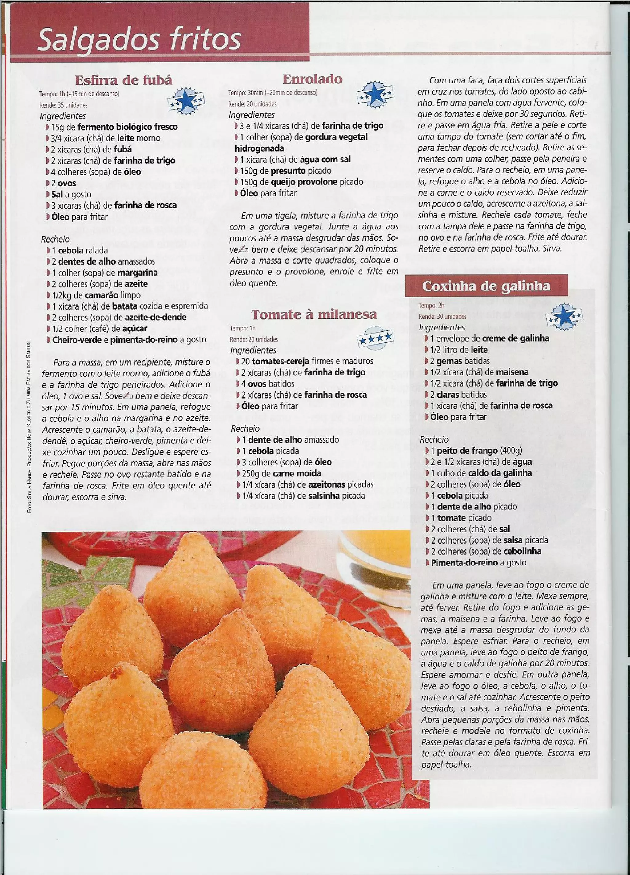 119 Receitas De Salgadinhos