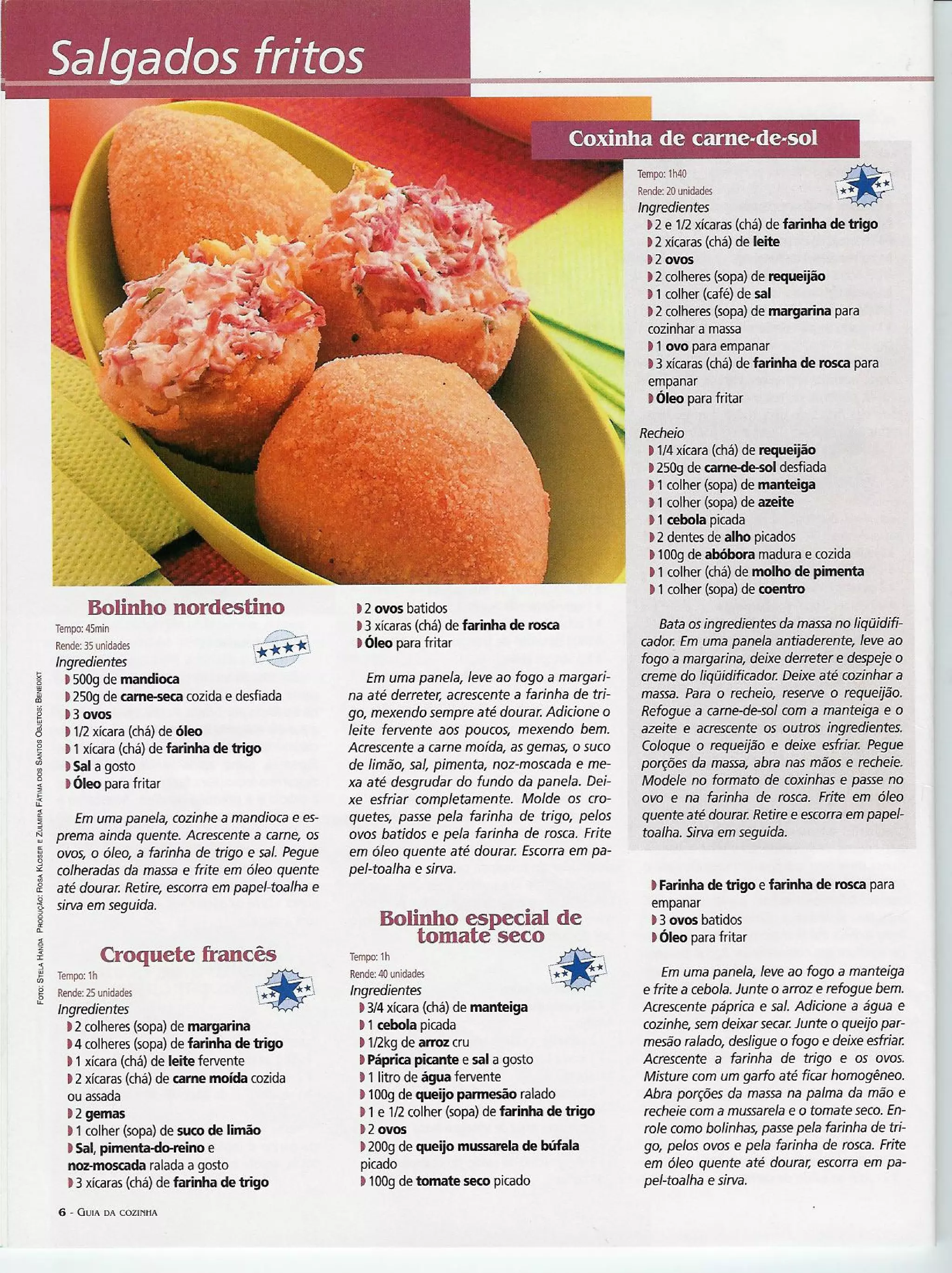 119 Receitas De Salgadinhos