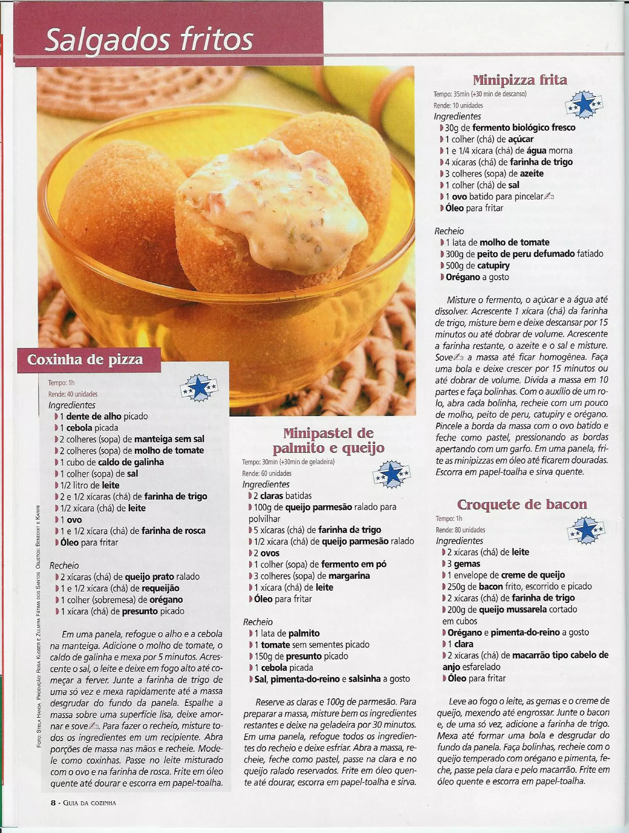 119 Receitas De Salgadinhos