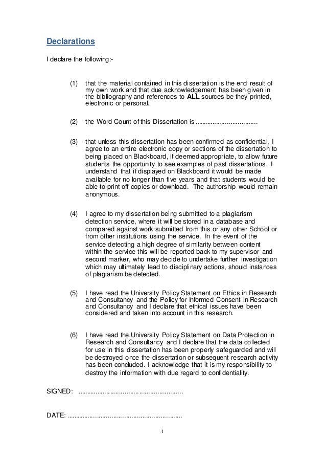 Dissertation on ifrs