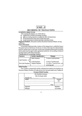 11 accountancy notes_ch03_recording_of_transactions_01