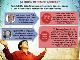 Exalta la justiciade Dios.