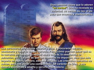 ¿CÓMO DEBEMOS ADORAR?Junto al pozo de Jacob, Jesús le pidió a una mujer samaritana que le diese de beber (Juan 4). Durante la conversación, Jesús ofreció ser para ella agua viva que brotaría para vida eterna.Ante esa declaración, la mujer desvió la conversación sobre el polémico tema del lugar donde se debería adorar. ¿Debían adorar en el monte Gerizim, como decían los samaritanos, o en el templo de Jerusalén, como decían los judíos?En lugar de discutir sobre lugares, tradiciones o liturgia, Jesús le indicó que lo importante en la adoración no era la forma, sino la relación personal con Dios, morir cada día al yo y entregarse a Él con fe y humildad.