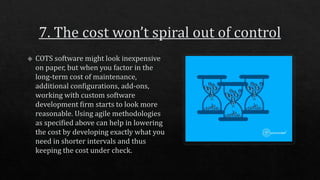 11 advantages of working with custom software engineering