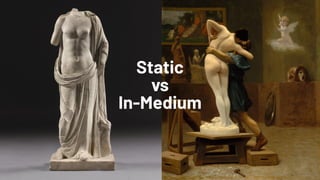 Static
vs
In-Medium
 